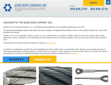 Tablet Screenshot of goodrope.com